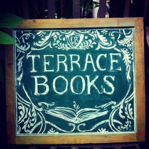 Terrace Books Sign