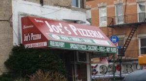 Joe's Pizza new sign